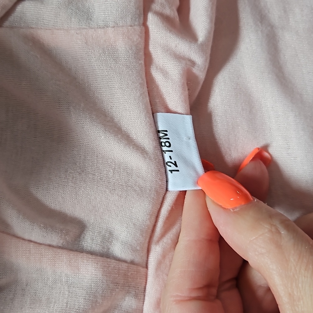 Grey/pink girls bunny jacket (12-18m) - Picture 3 of 3